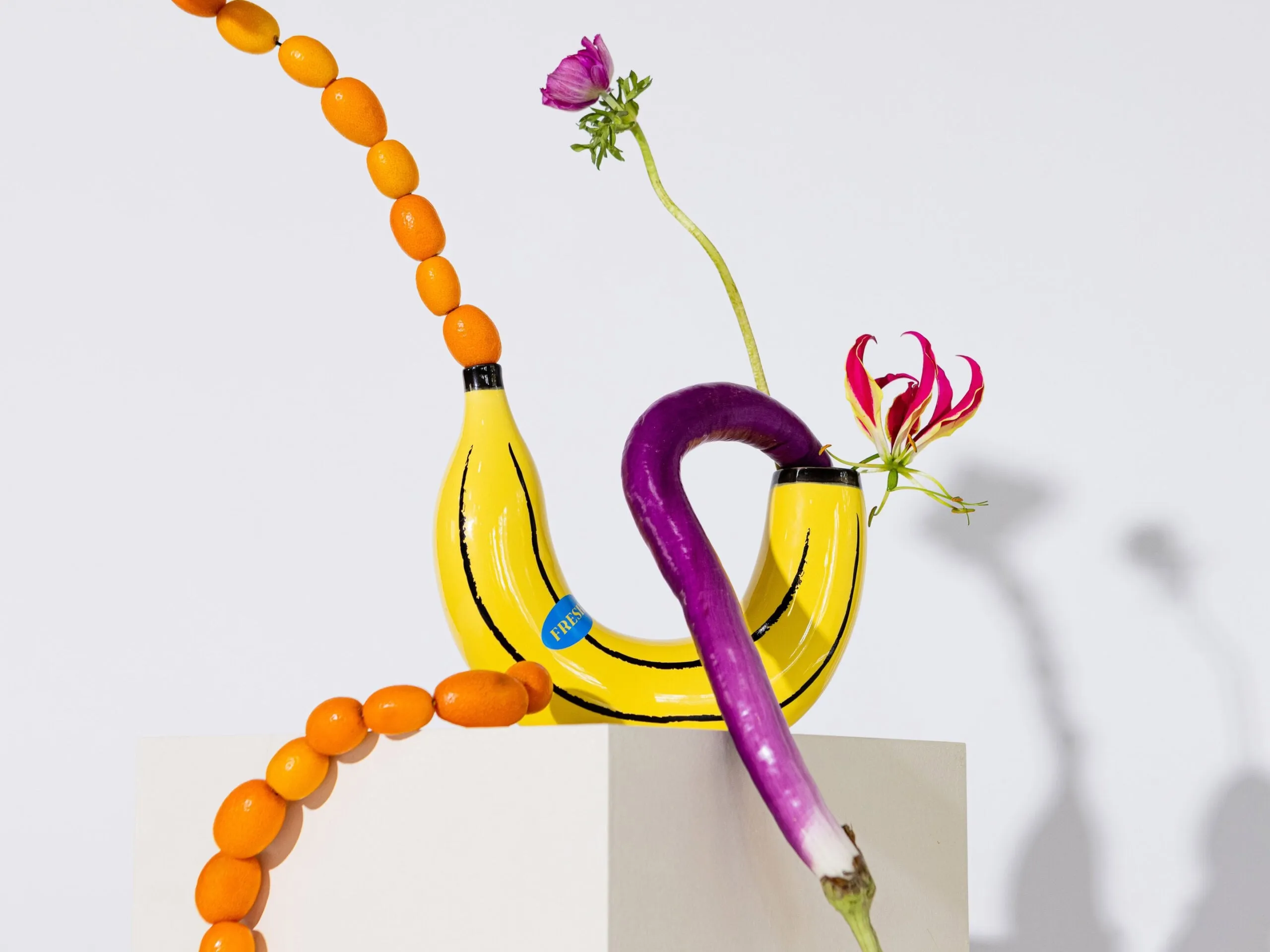 Banana Vase - Yellow by DOIY