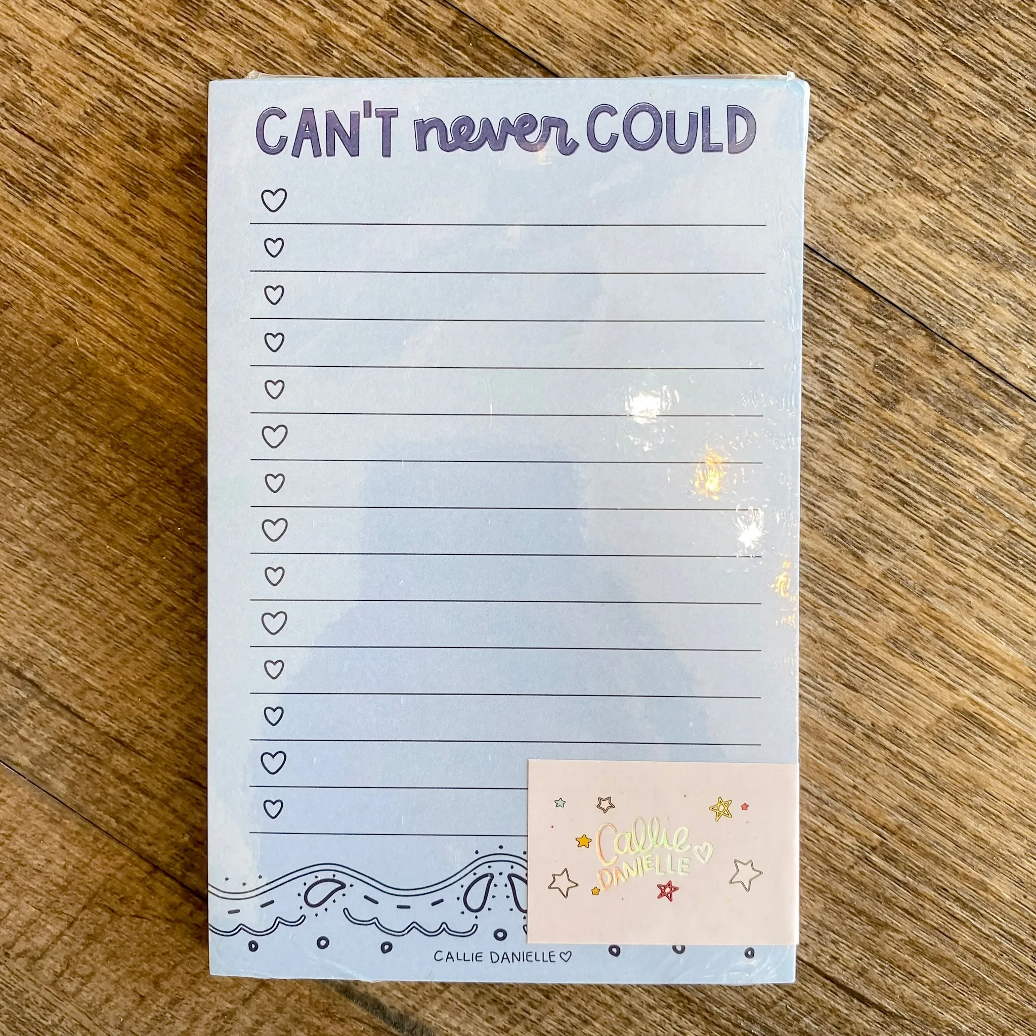 Can't Never Could Southern Notepad
