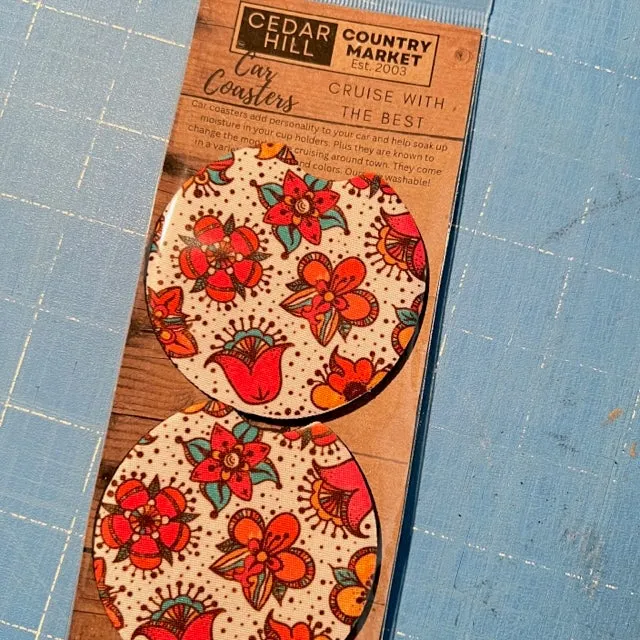 Car Coasters - Variety of Topics