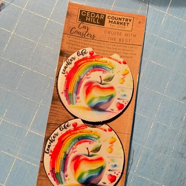 Car Coasters - Variety of Topics