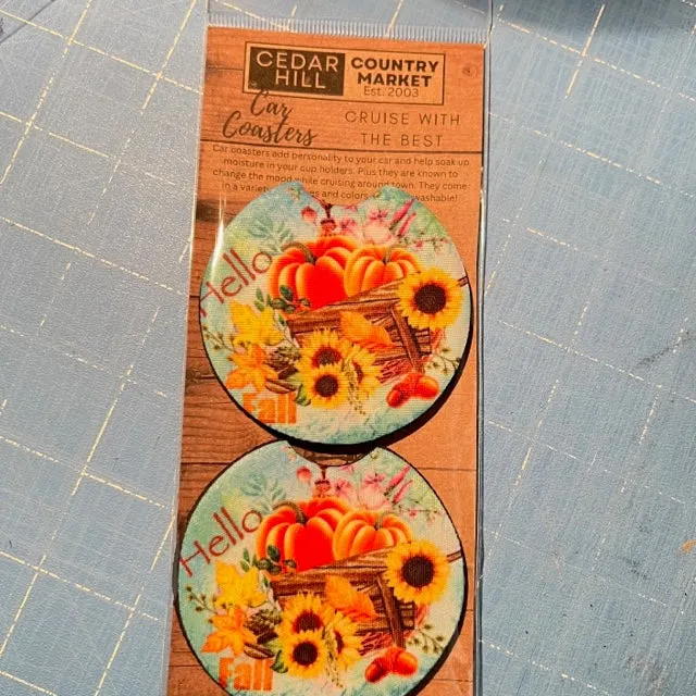 Car Coasters - Variety of Topics