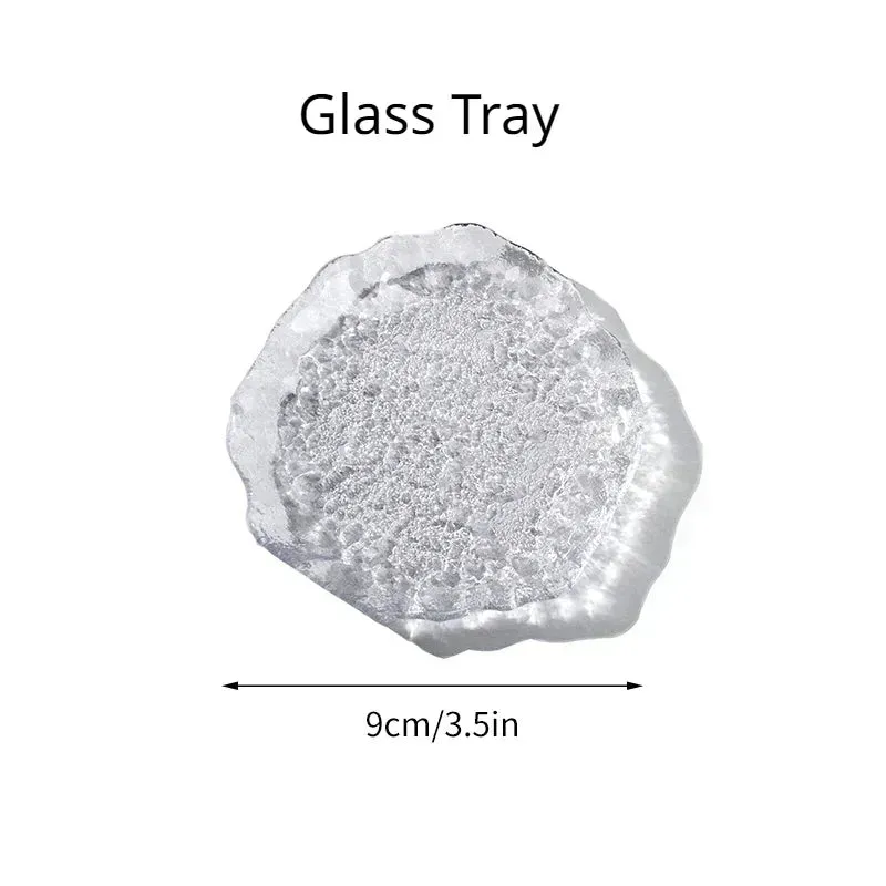 Ceramic Shell Storage Trays White Creative Tray for Decoration jewelry Plate Ceramic Plate Table Decoration Tray 접시
