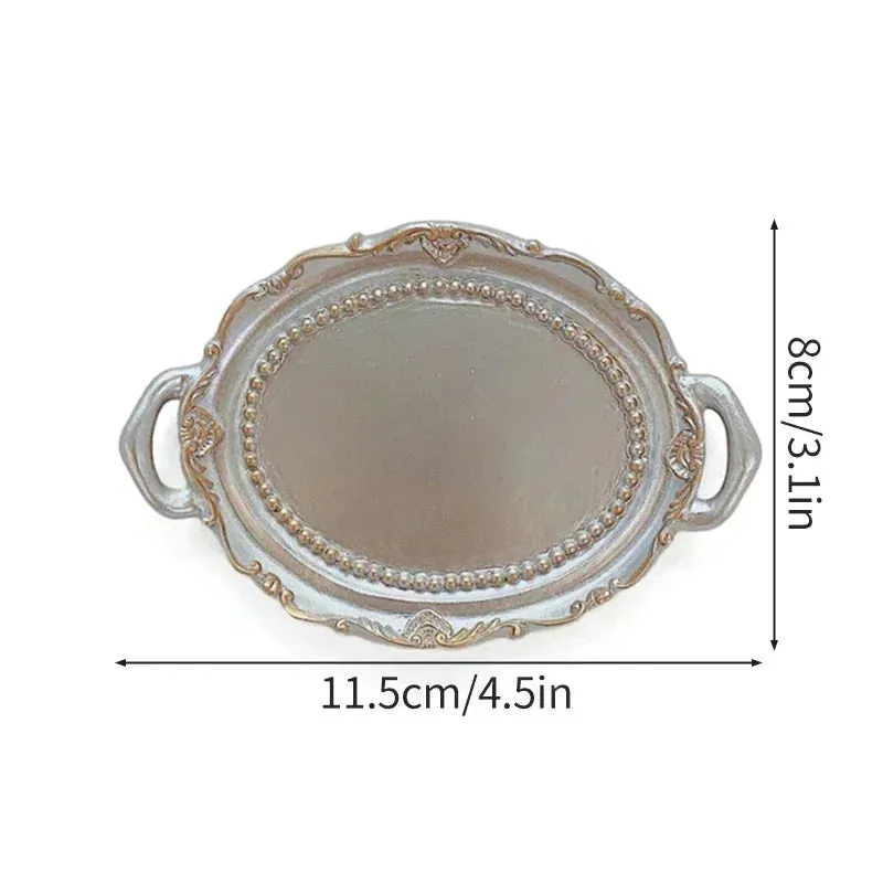 Ceramic Shell Storage Trays White Creative Tray for Decoration jewelry Plate Ceramic Plate Table Decoration Tray 접시