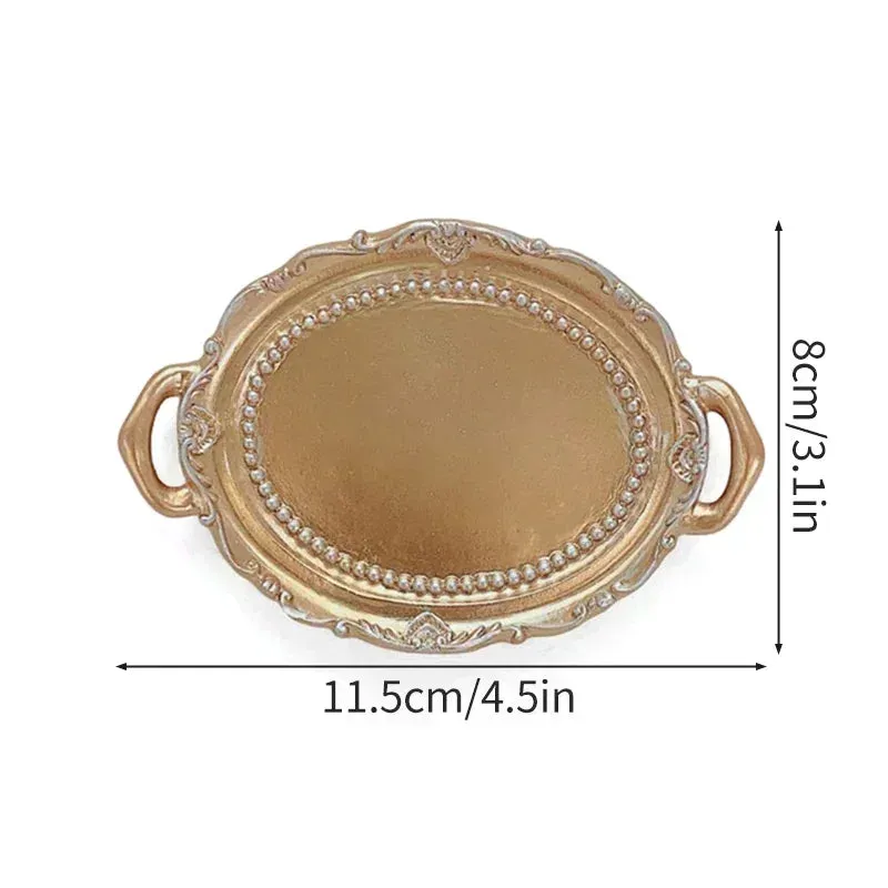 Ceramic Shell Storage Trays White Creative Tray for Decoration jewelry Plate Ceramic Plate Table Decoration Tray 접시