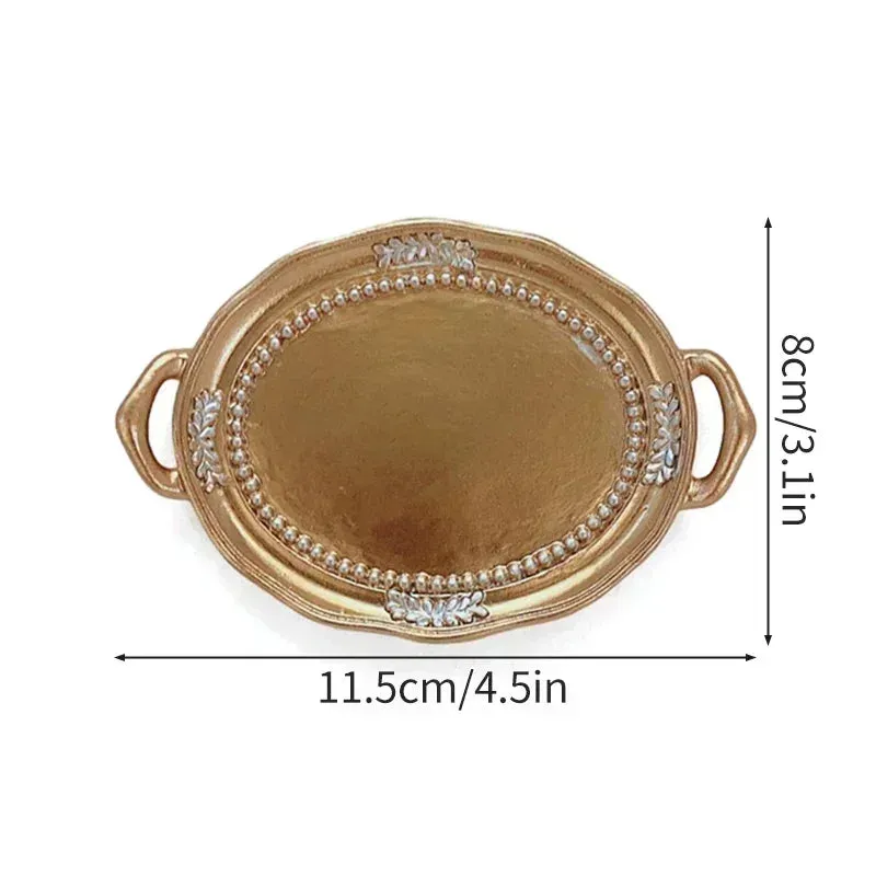 Ceramic Shell Storage Trays White Creative Tray for Decoration jewelry Plate Ceramic Plate Table Decoration Tray 접시