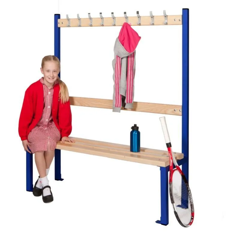 Cloakroom Island Seating Single Sided, Junior Height