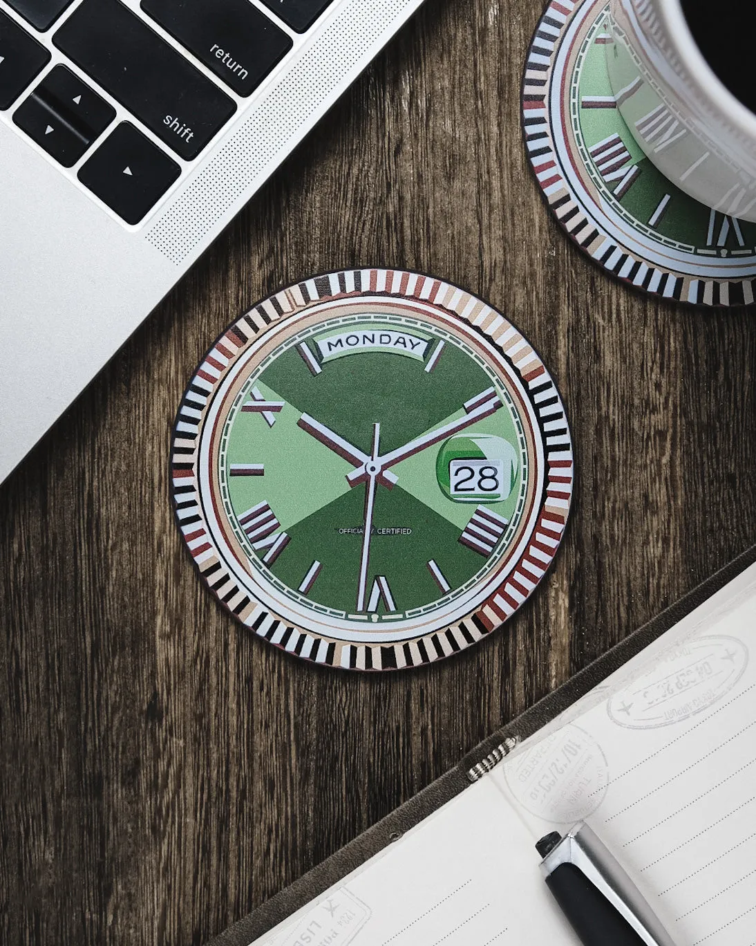 Coasters for Watch Lovers (minimum any 2)