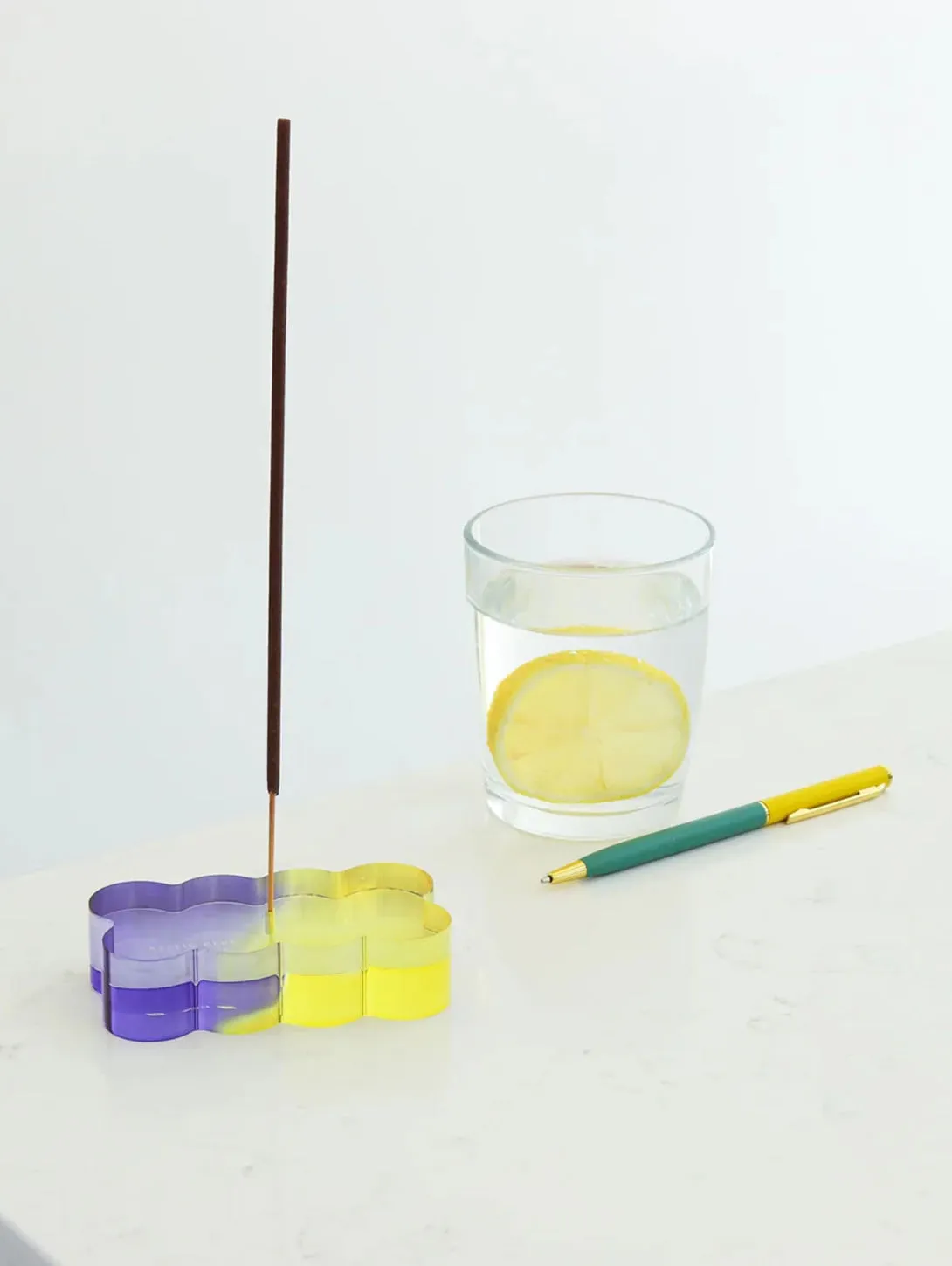 Cookie Duotone Acrylic Incense Holder