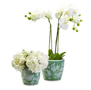 Countryside Hand-Painted Planter
