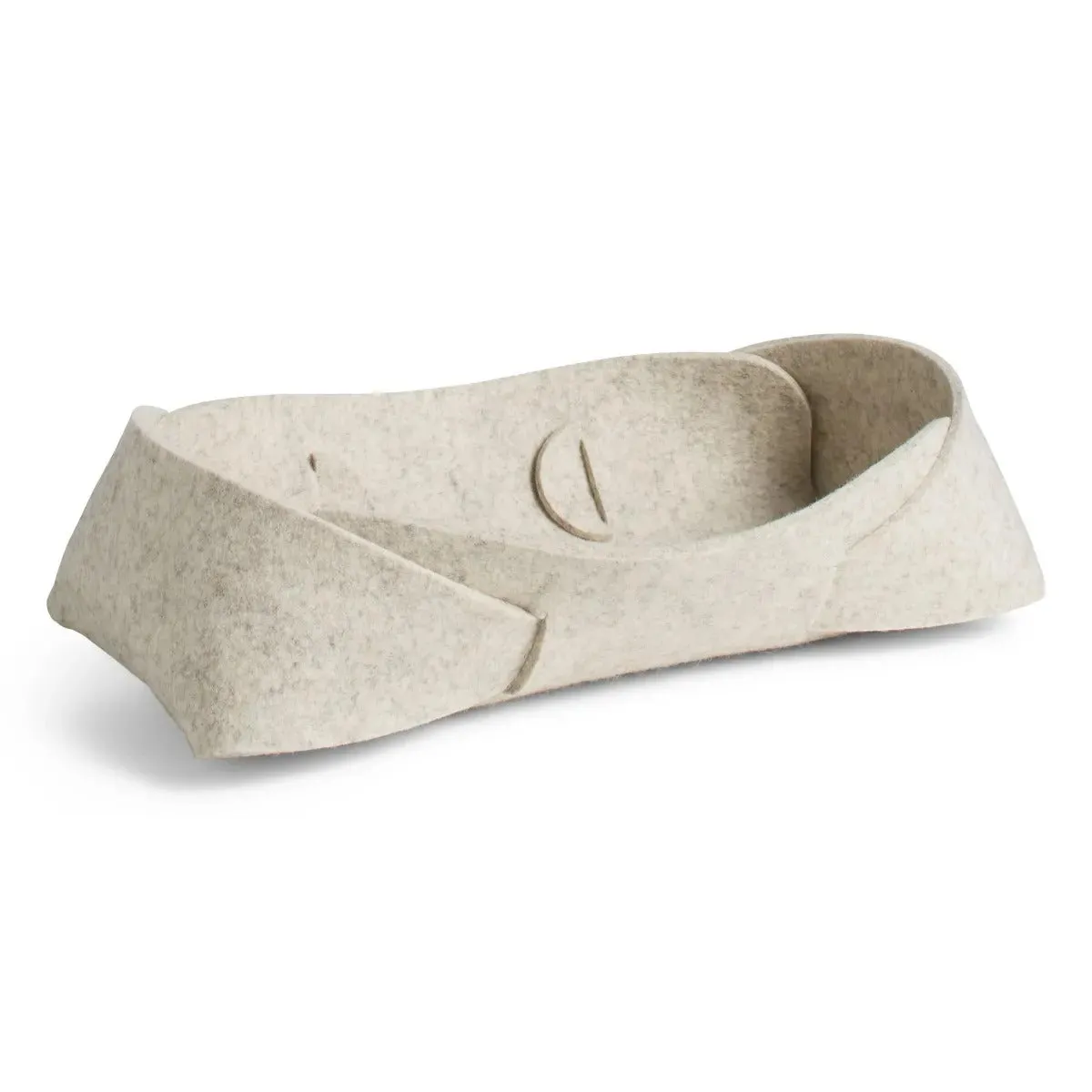 Double Tuck Felt Basket