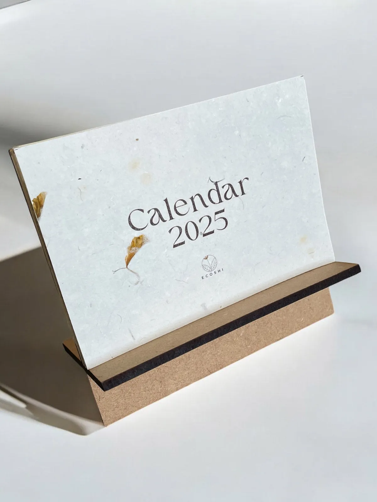 Eco-Printed Desk Calendar