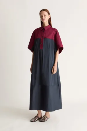 Ella Spliced Shirt Dress
