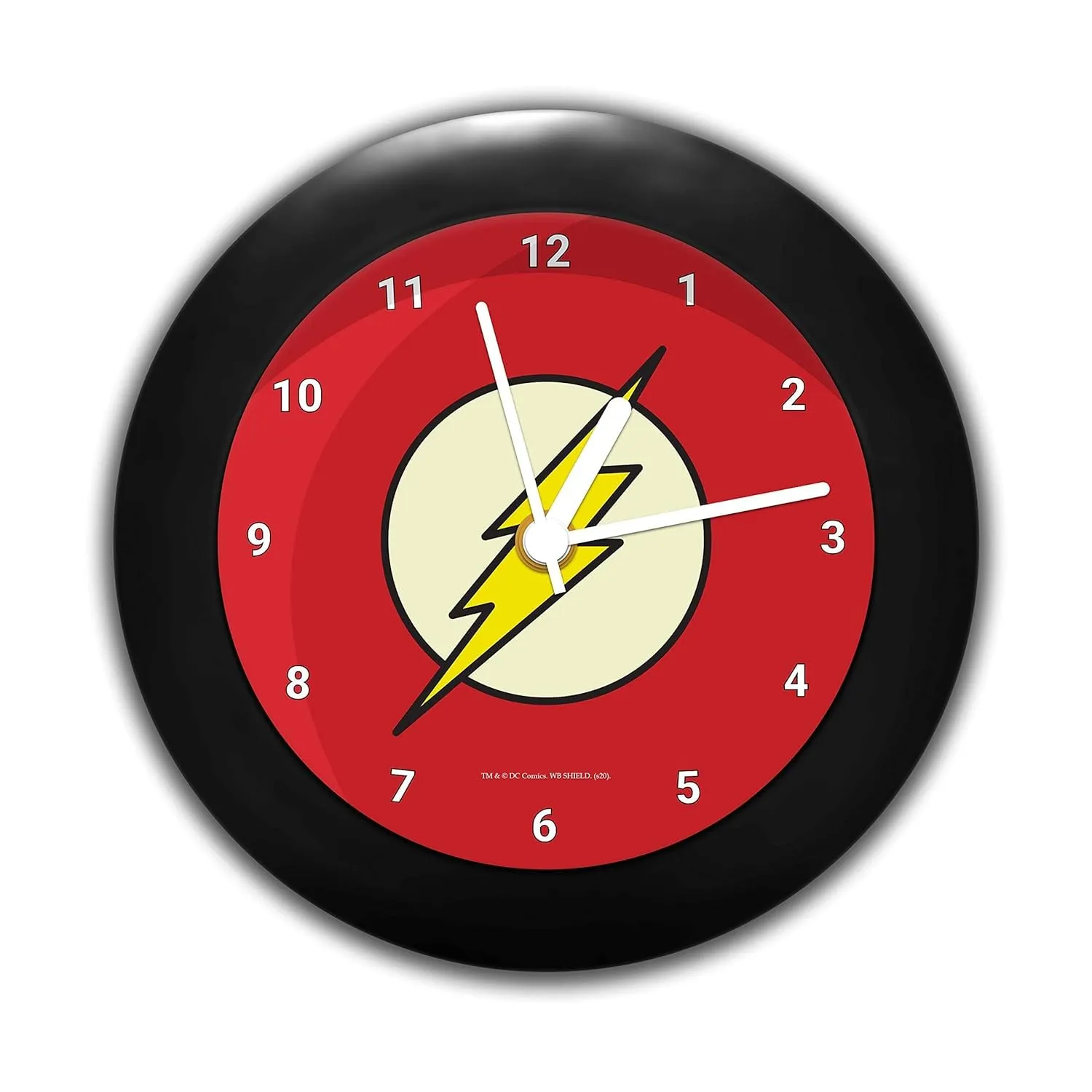 Epic Stuff - DC Comics Flash Table Clock Gift Set Birthday Gift Official Licensed by Warner Bros,USA