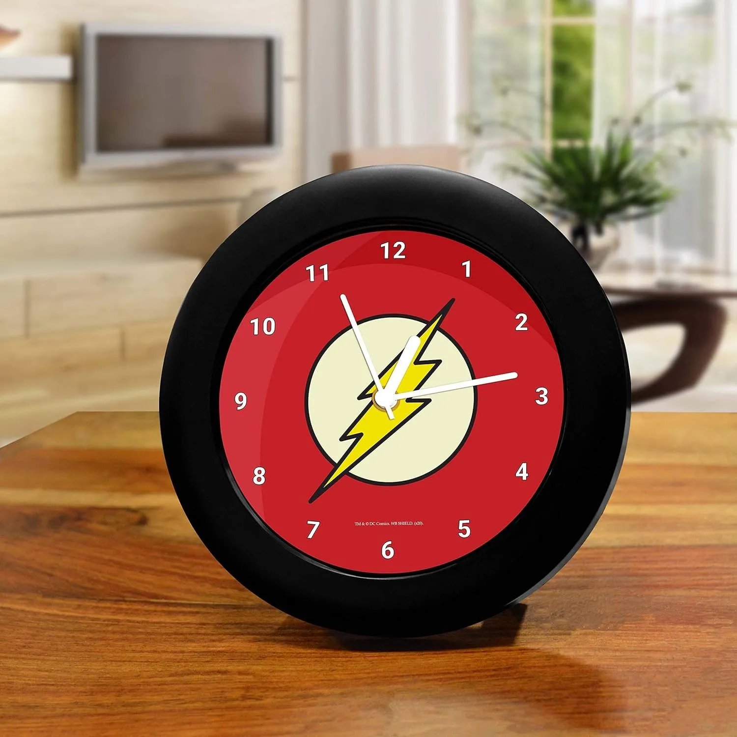 Epic Stuff - DC Comics Flash Table Clock Gift Set Birthday Gift Official Licensed by Warner Bros,USA