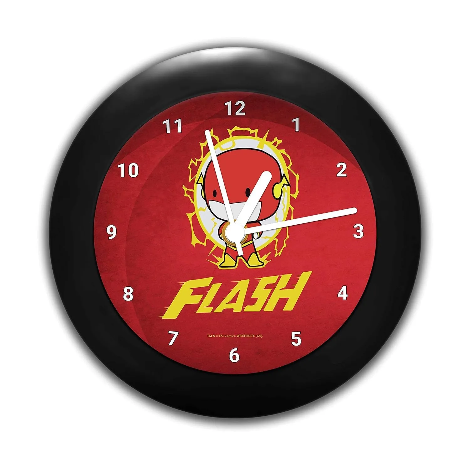 Epic Stuff - DC Comics -Little Flash Table Clock Birthday Gift Official Licensed by Warner Bros,USA (India)