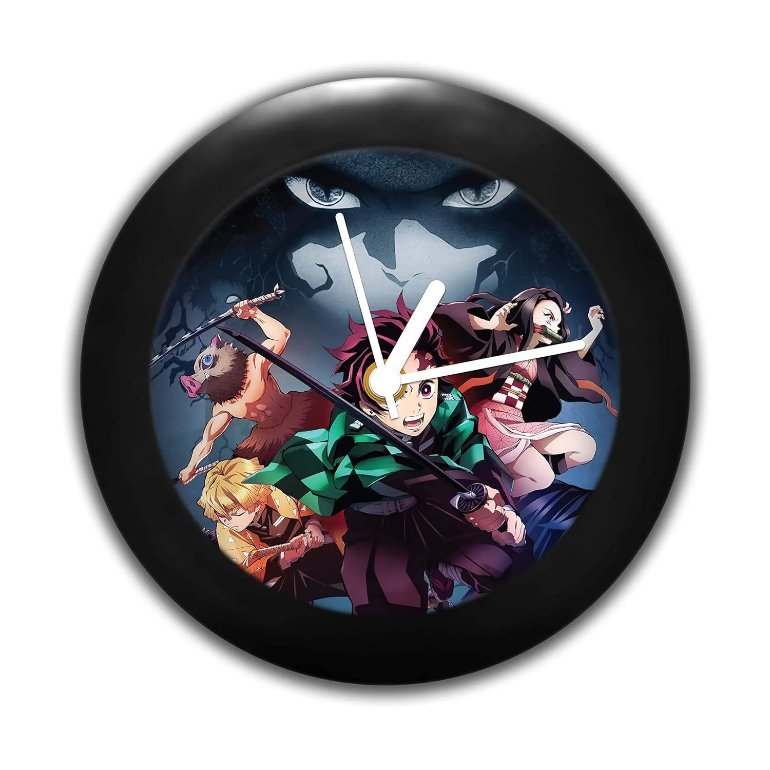 Epic Stuff - Demon Slayer Kimetsu no Yaiba Plastic Table/Desk Clock - Anime Merch India (Multicolour)