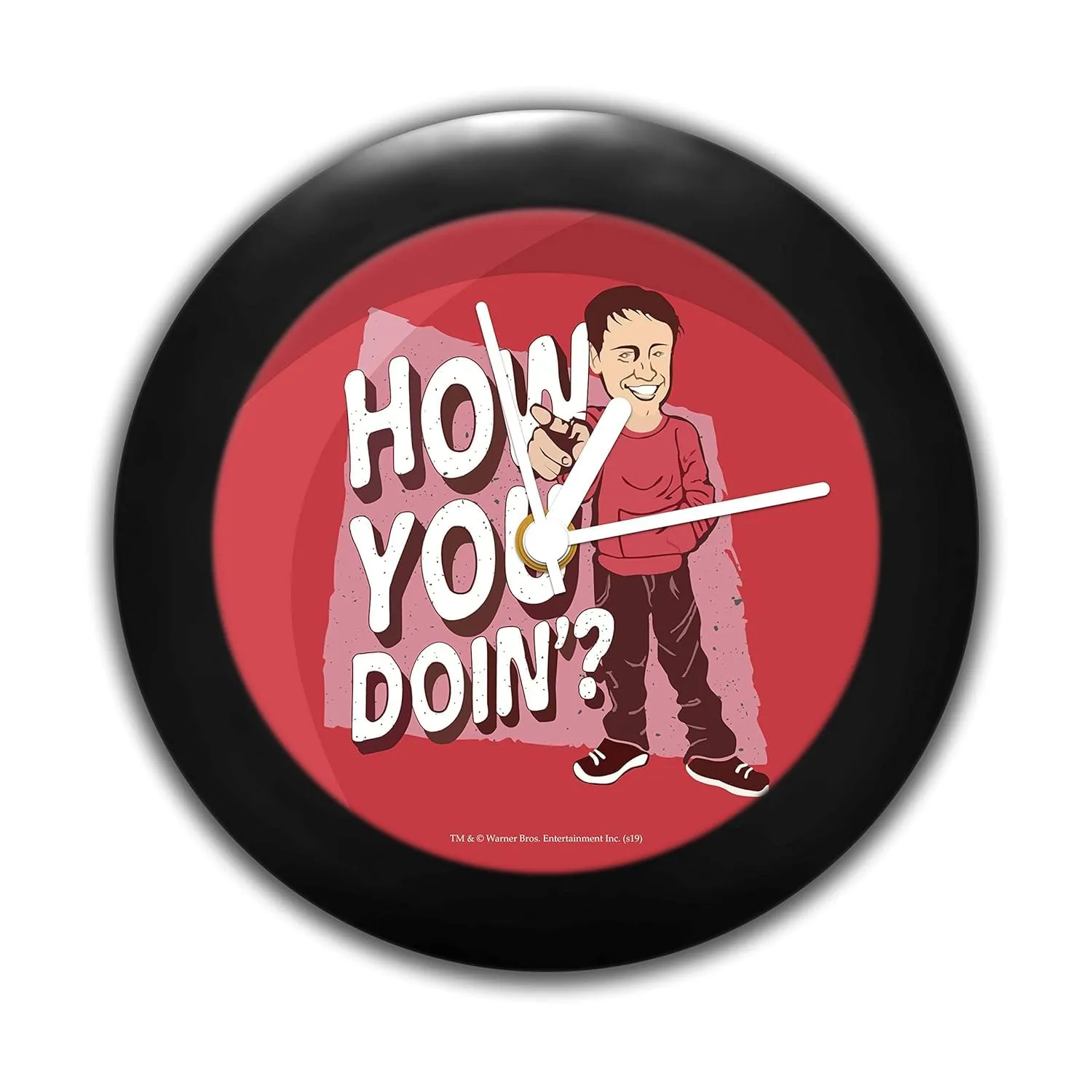 Epic Stuff - Friends - Tv Series - How You Doin Table Clocks Desk Clock |Table Clock for Office,Gift Set Birthday Gift Official Licensed by Warner Bros, USA