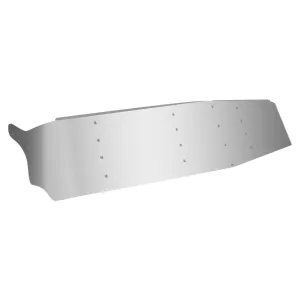 Freightliner 15" Flat Top Sunvisor - Door Mounted Mirrors