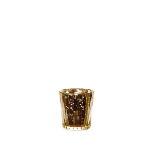 Gold Mercury Tealight Votive
