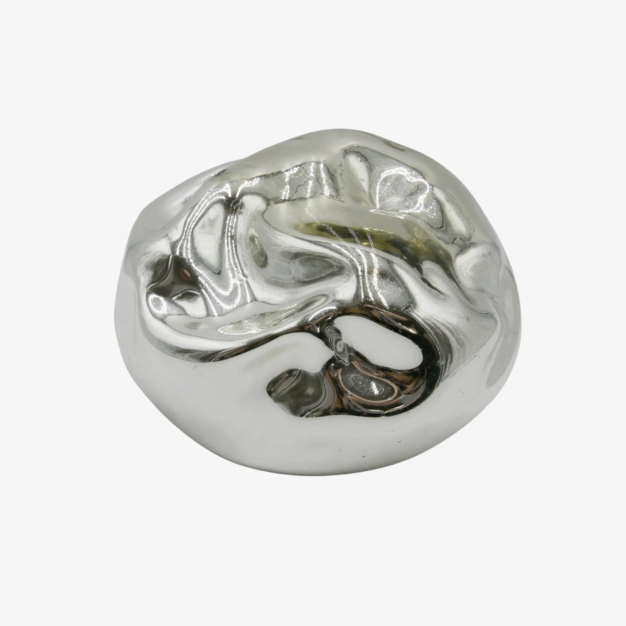 Handle-Blown Glass Bubble