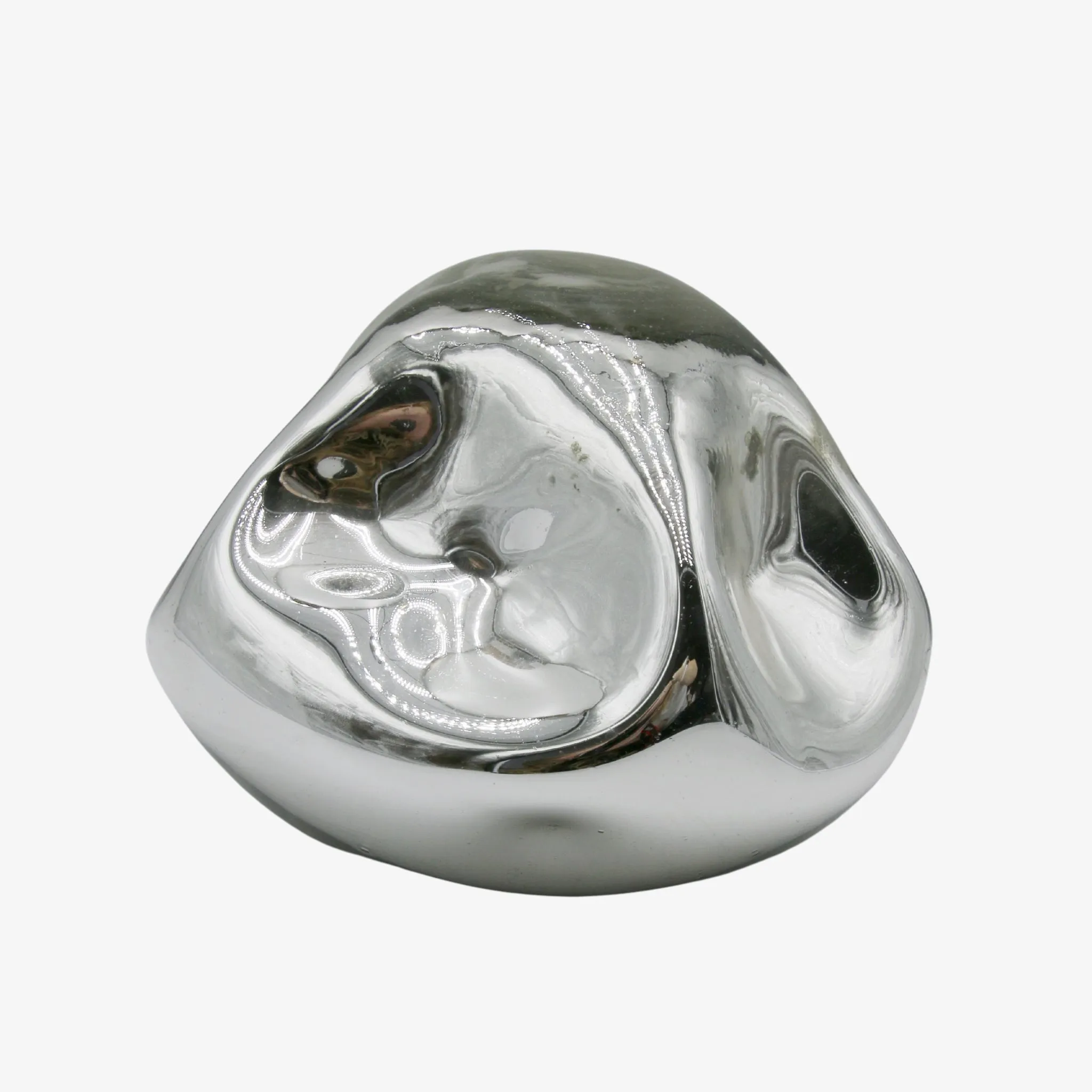 Handle-Blown Glass Bubble