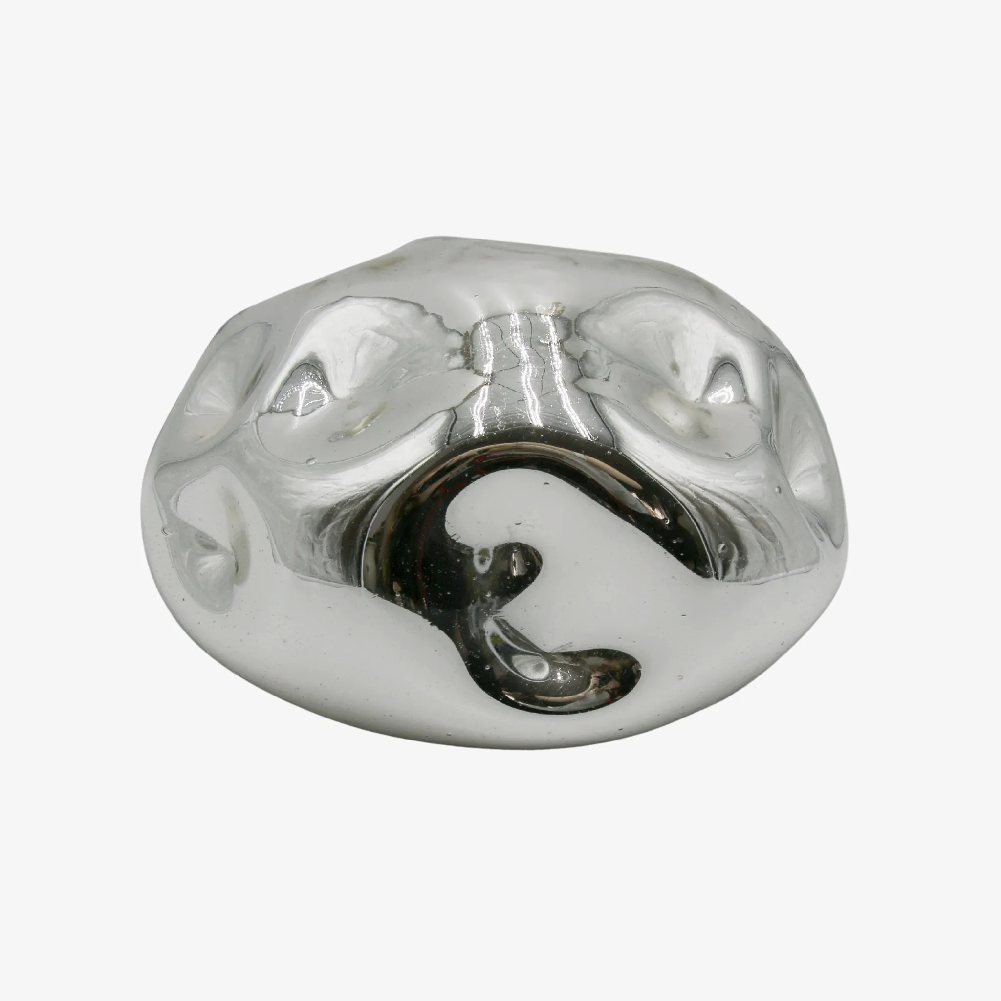 Handle-Blown Glass Bubble