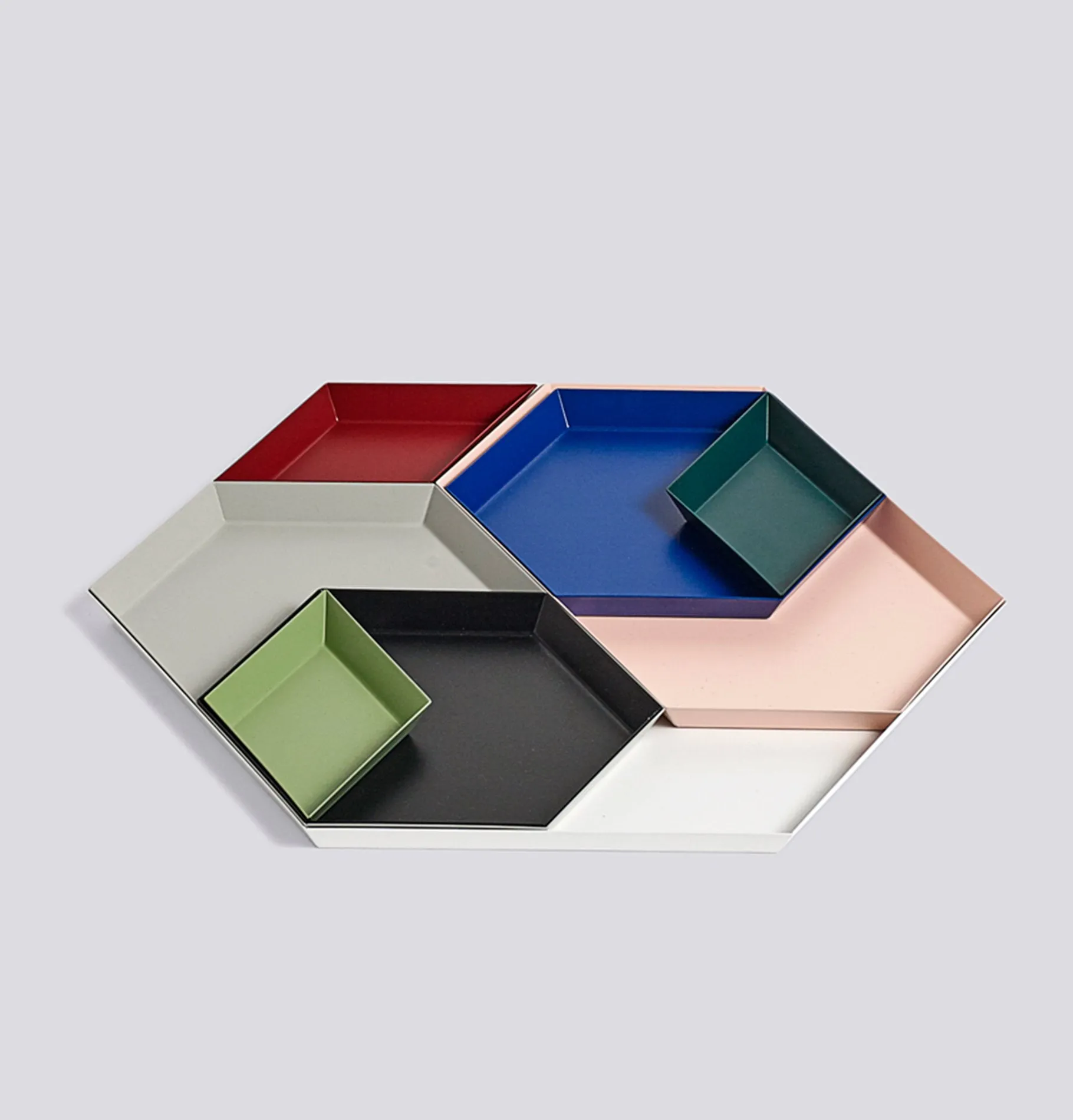 HAY Kaleido Tray - Grey L