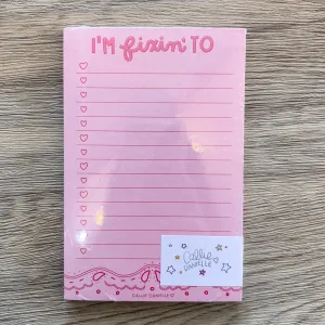 I'm Fixin To Southern Notepad