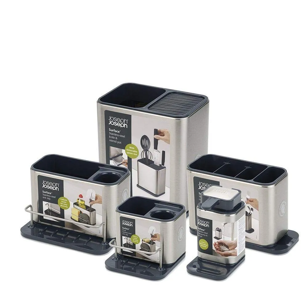 Joseph Joseph Surface Stainless Steel Cutlery Drainer