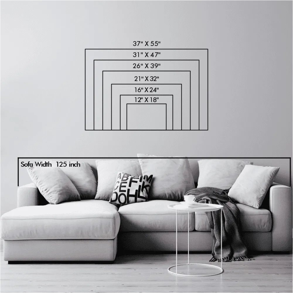 Metal USA Custom Map Wall Art