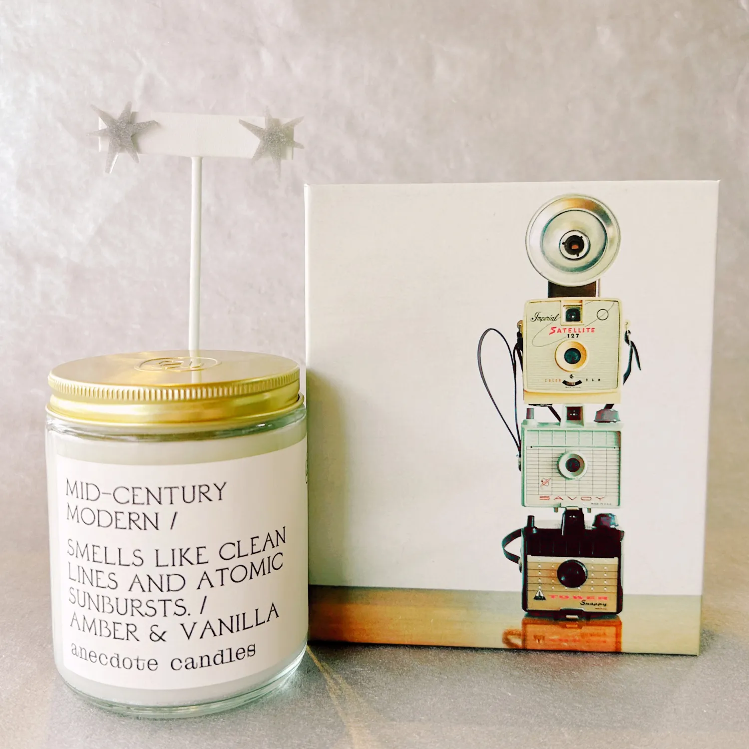 Mid-Century Modern Candle