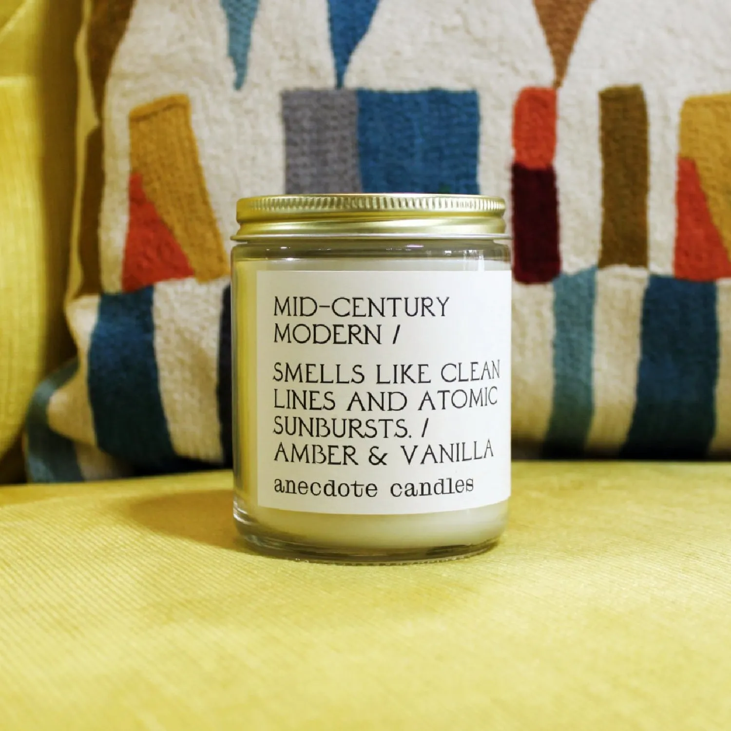 Mid-Century Modern Candle