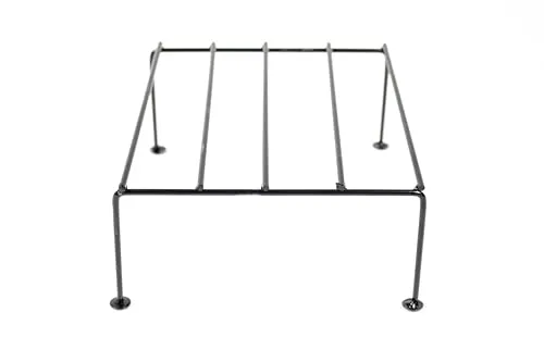NAYRA Strong Stylish Four legs Design Metal Square Shape stands For Plant Pot Flower Pot Stand For Planter indoor and Outdoor (Square Stand -8)