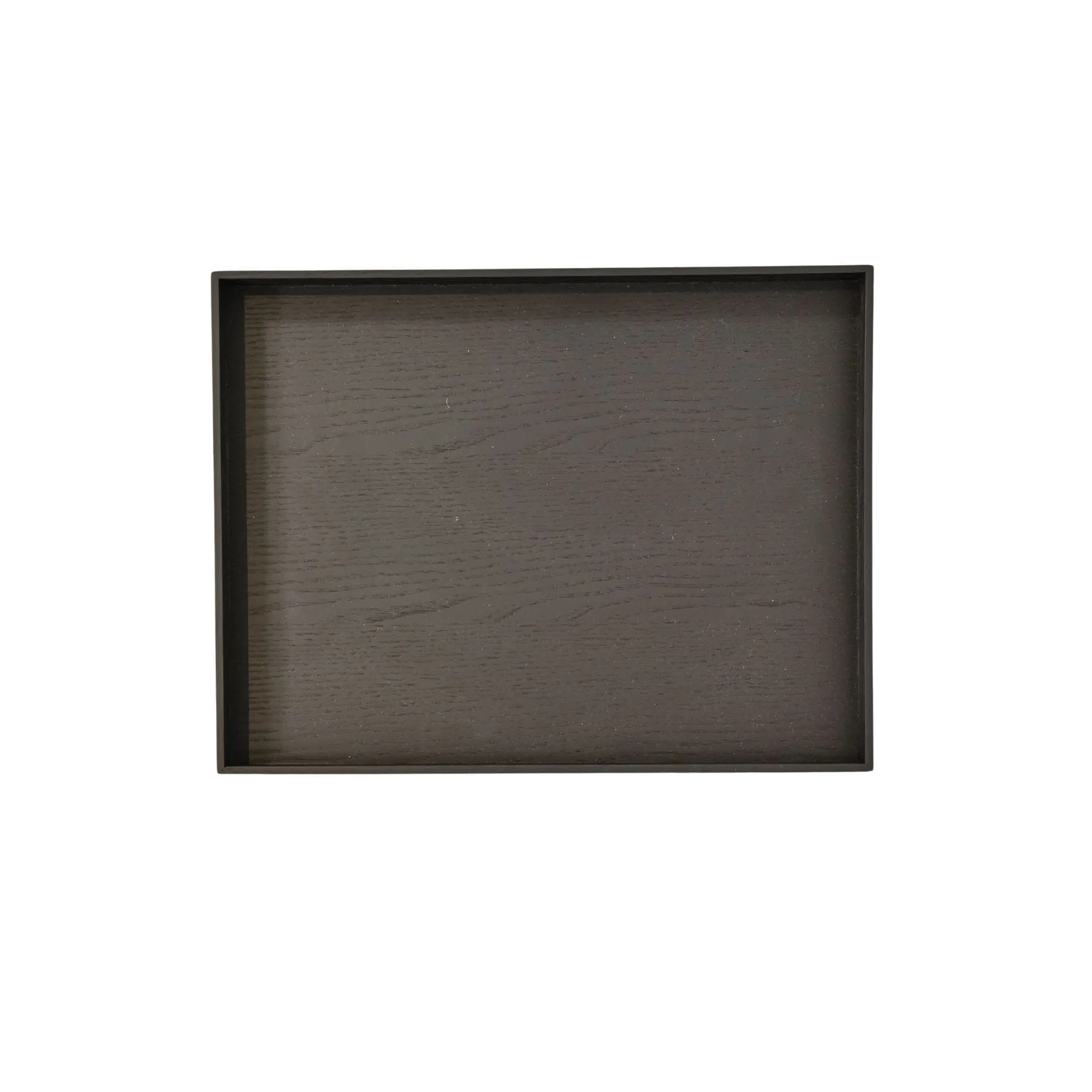 Oak tray | Black 36x28x6cm