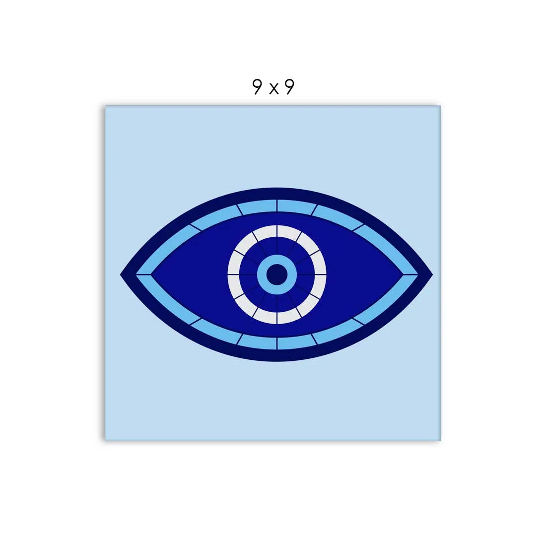 Pack of 3 Hanging Panels for Office Wall Art Decoration - Evil Eye Protector
