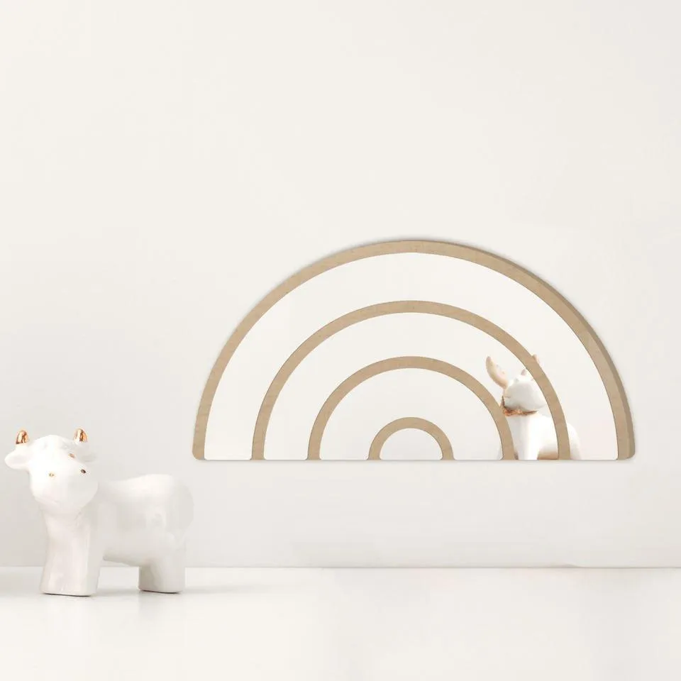 Rainbow Mirror Wall Decor Wall Art