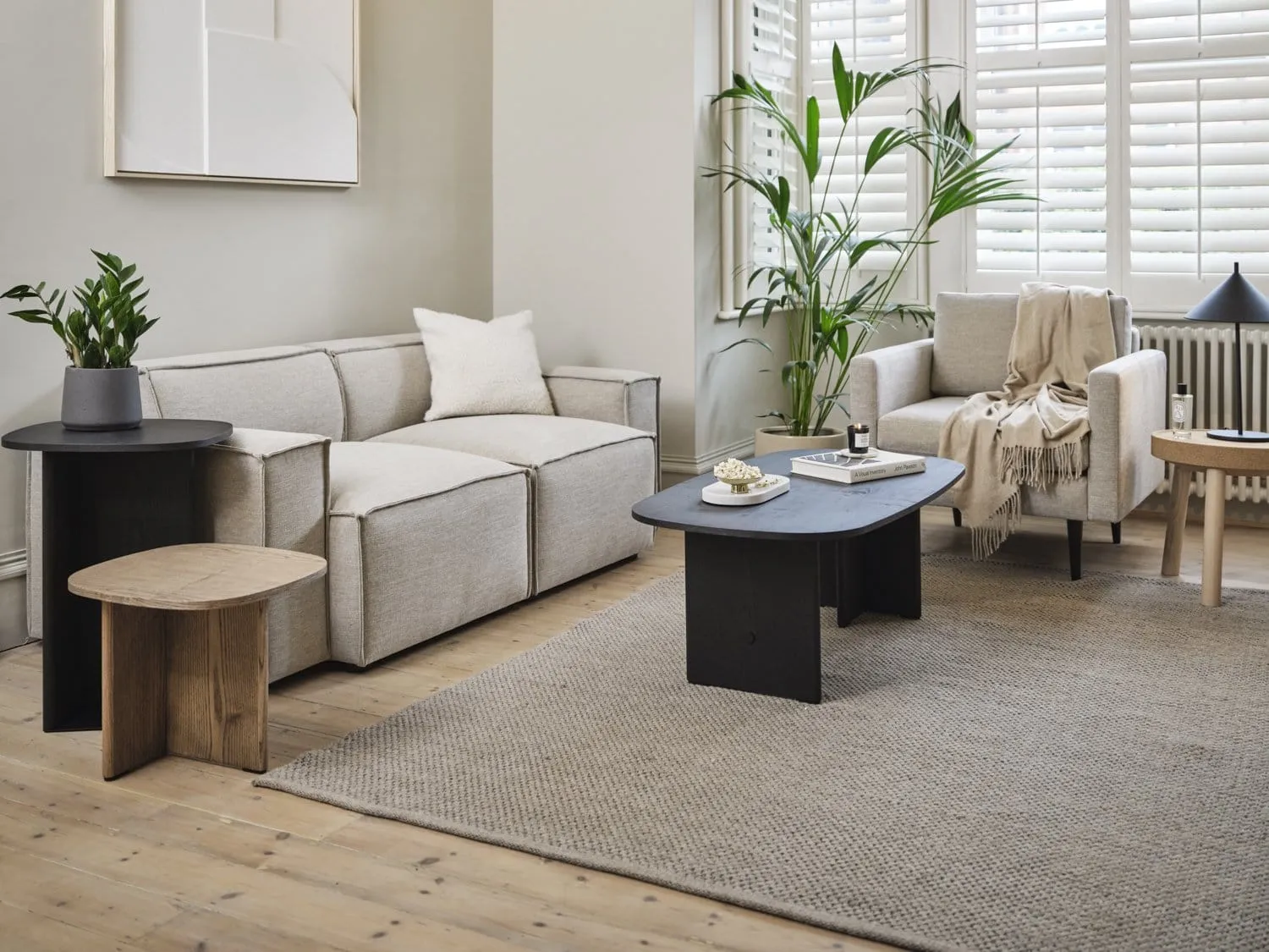 Refurbished Model B Modern Wood Coffee Table