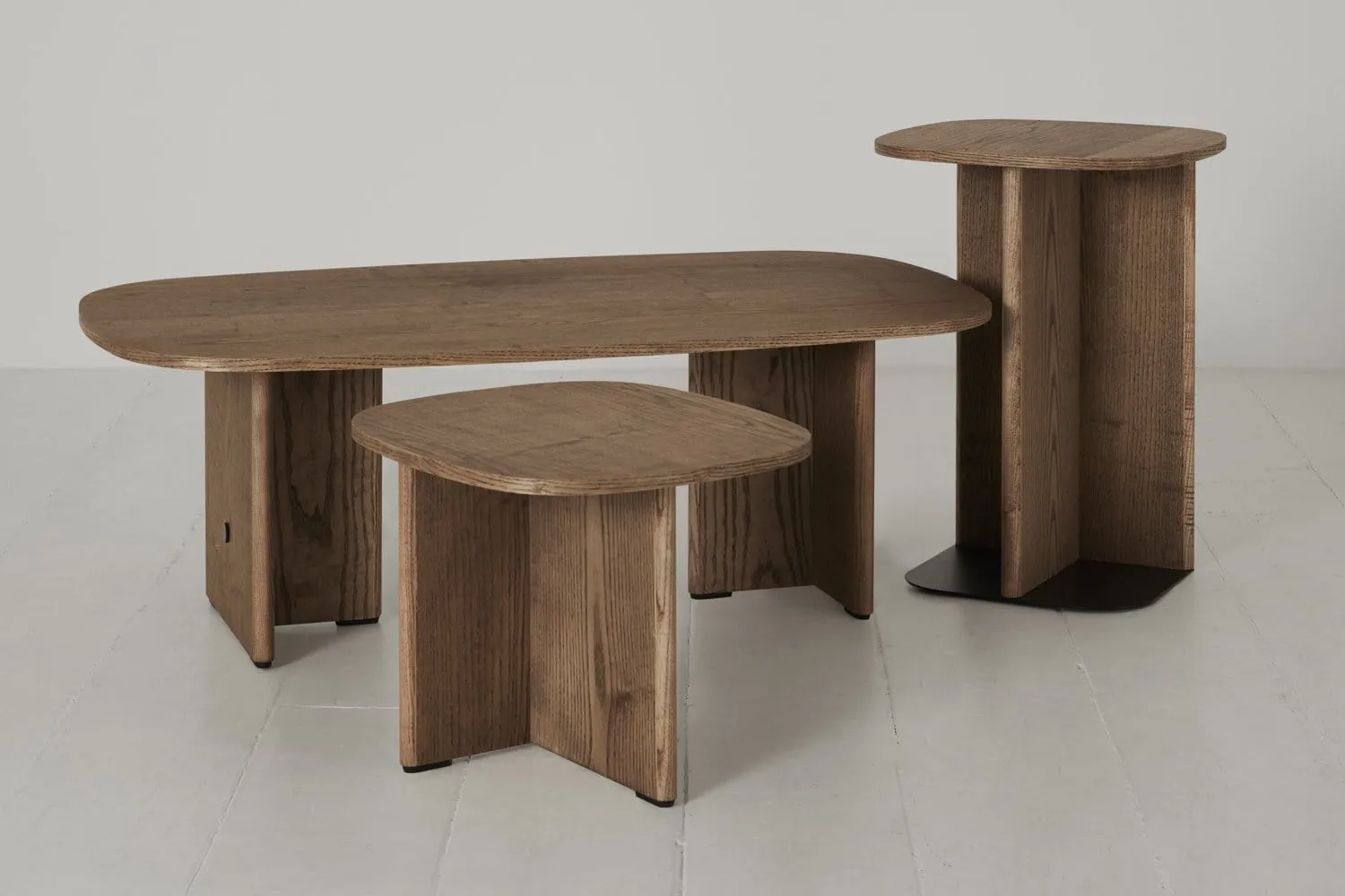 Refurbished Model B Modern Wood Coffee Table