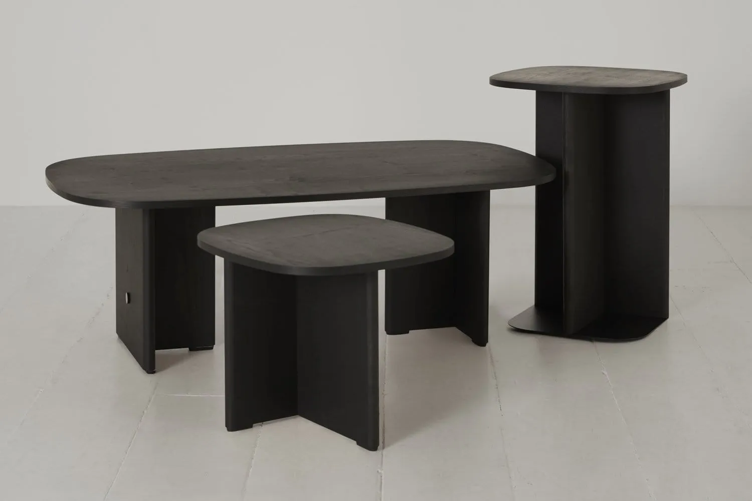 Refurbished Model B Modern Wood Coffee Table