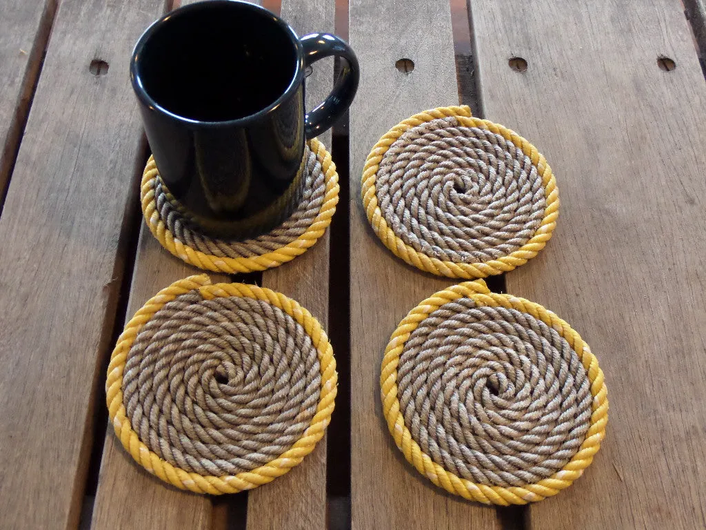 Set of 6 Coasters / Two Colors