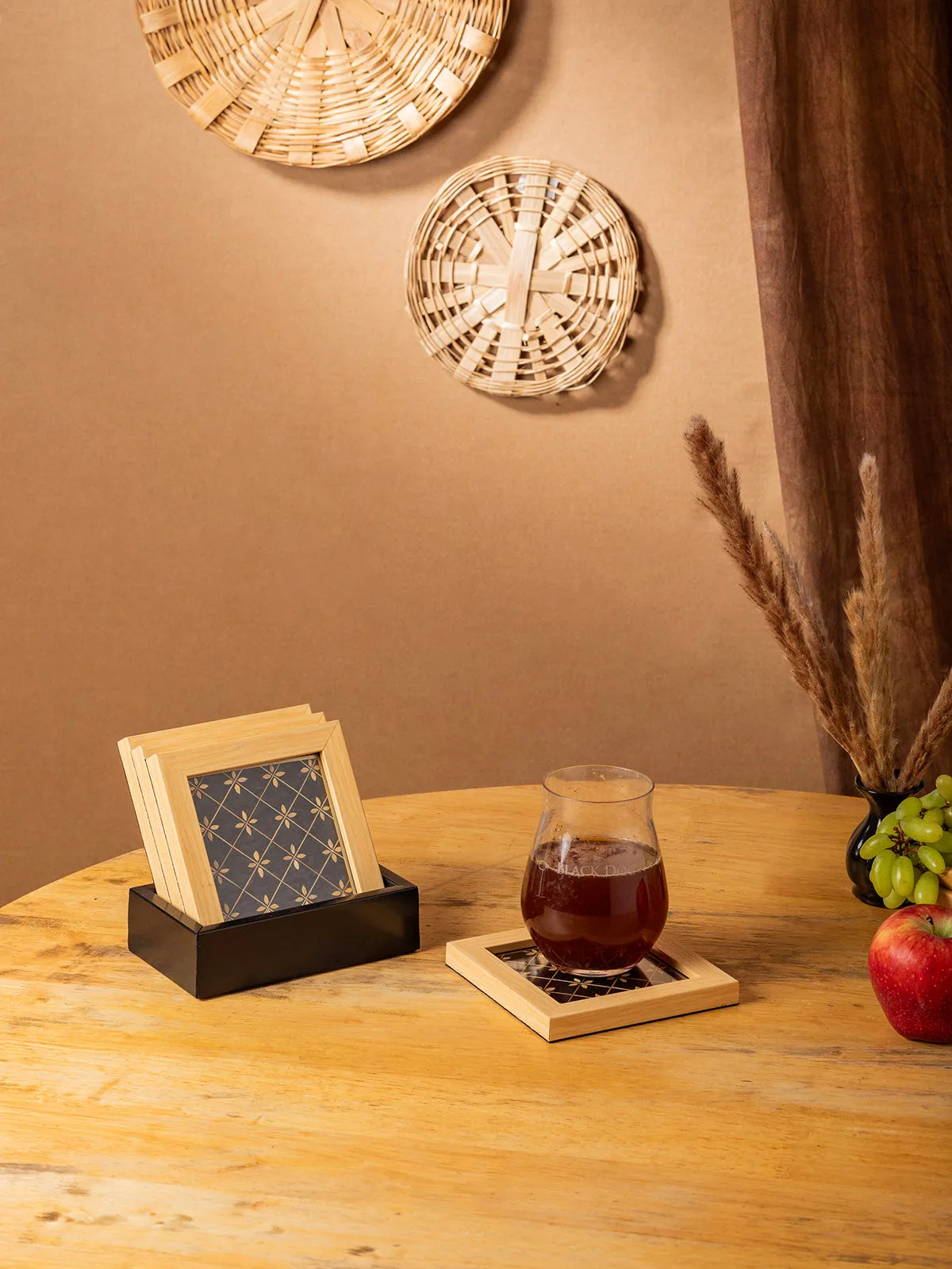Sikki Painting Coaster Set of 4