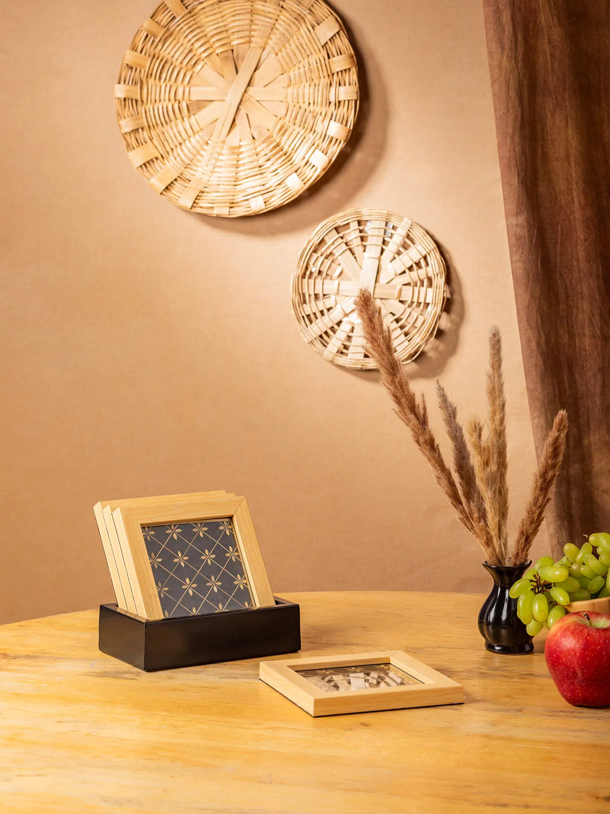 Sikki Painting Coaster Set of 4