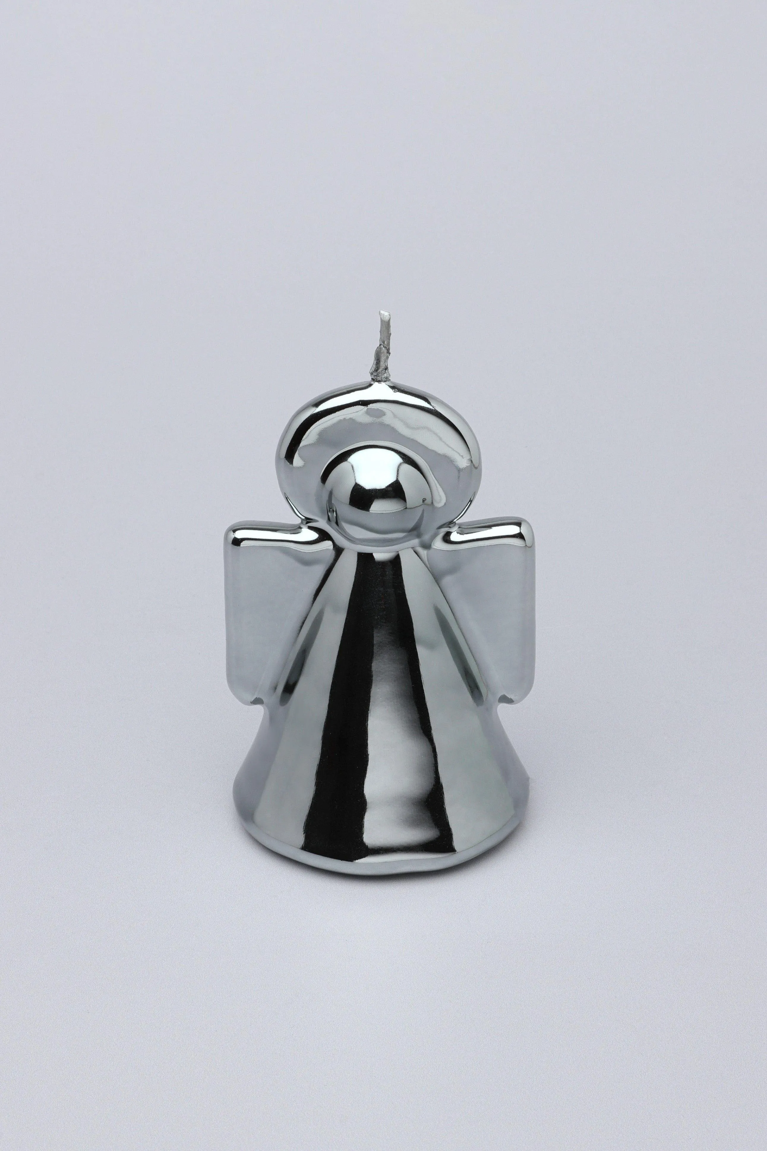 Silver Angel Candles