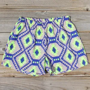 Smoke & Mirrors Shorts in Lime