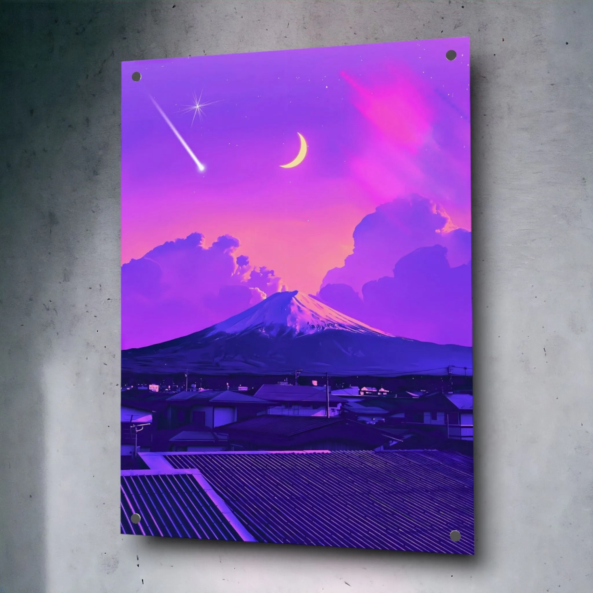 Southwest, Tokyo (Fuji-San) Acrylic Wall Art