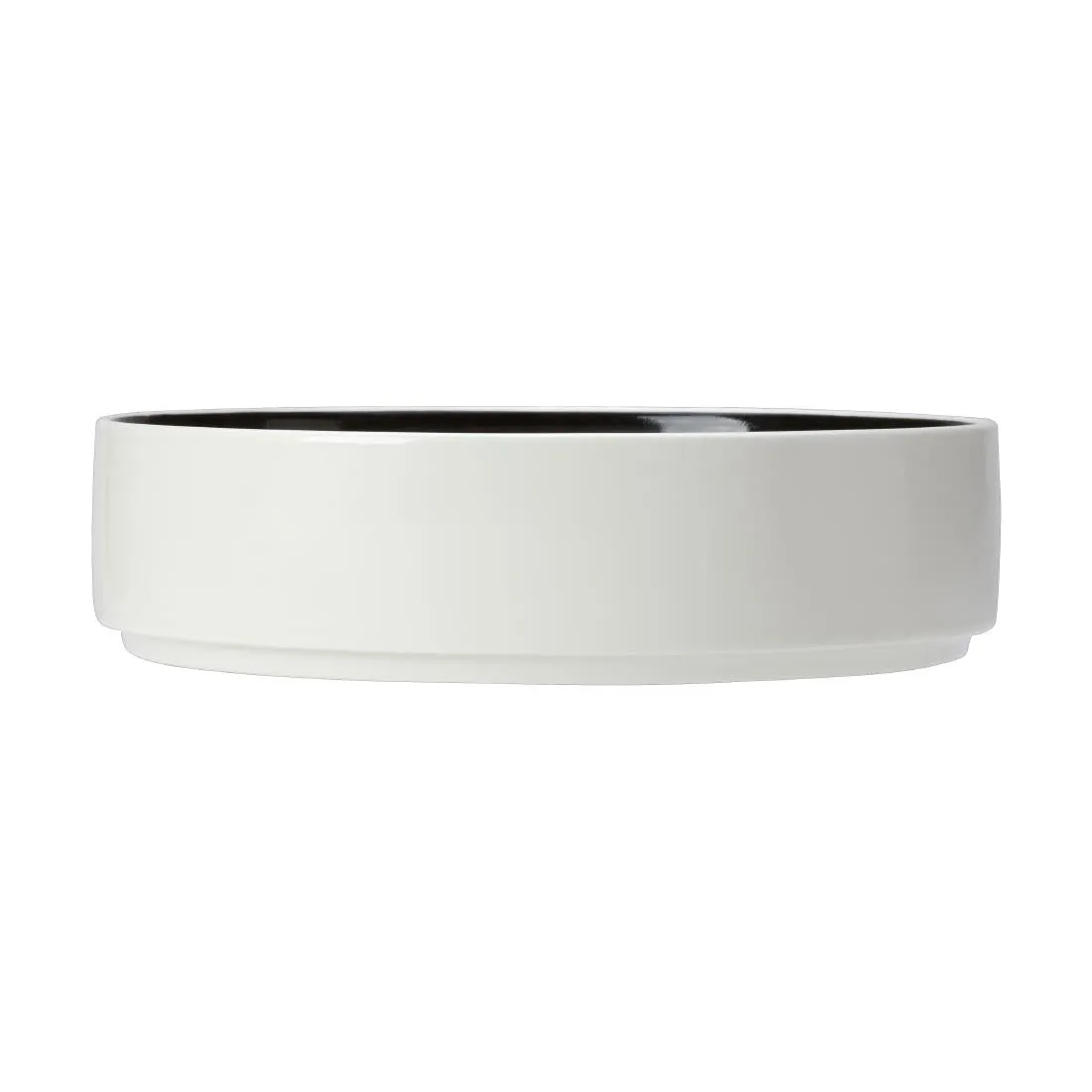 Steelite Nyx Round Trays Stkg 202.5mm (Pack of 12) - VV3406