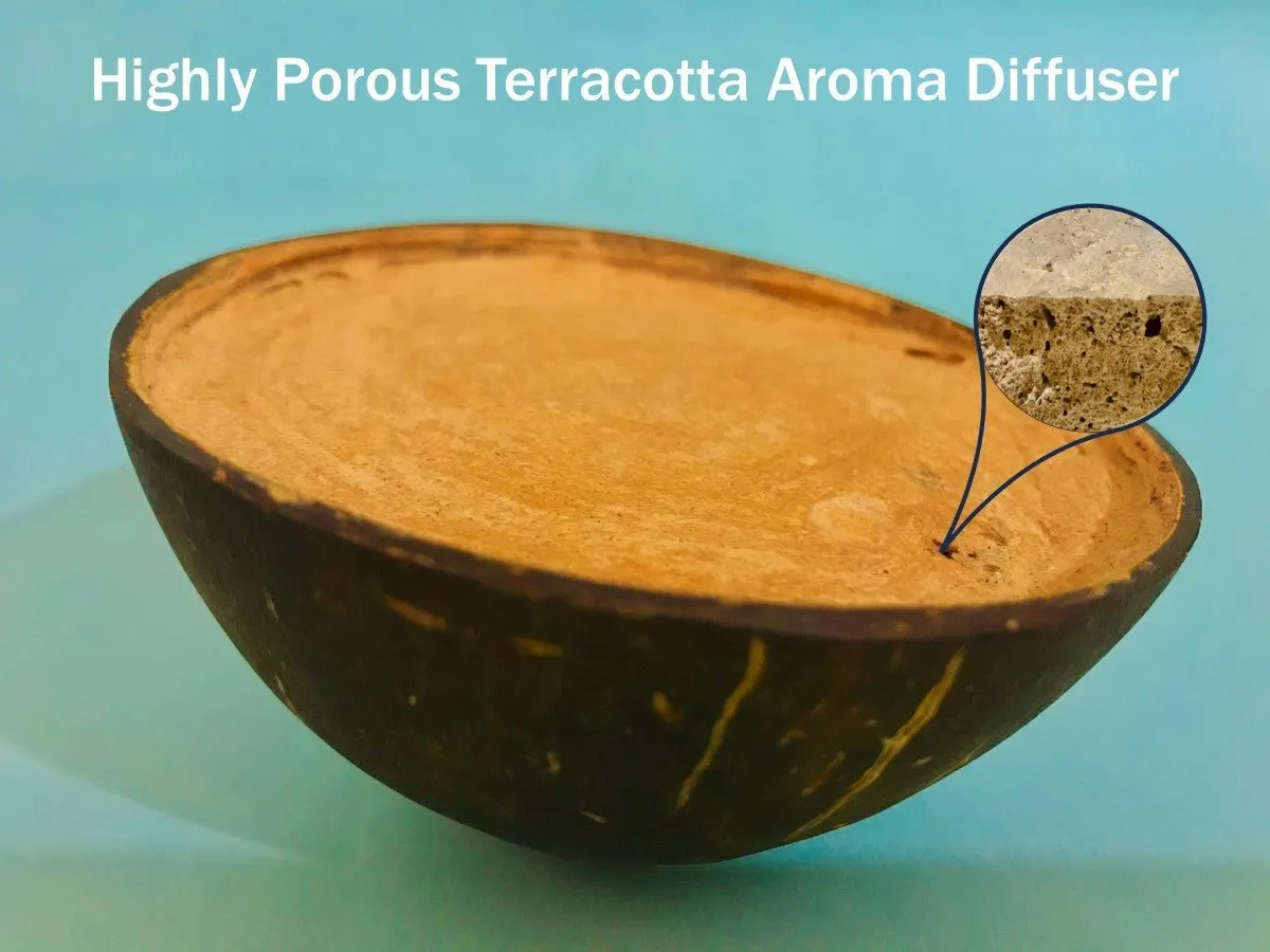 Terracotta  Aroma Diffuser - Teatree Essential Oil - Passive Diffuser