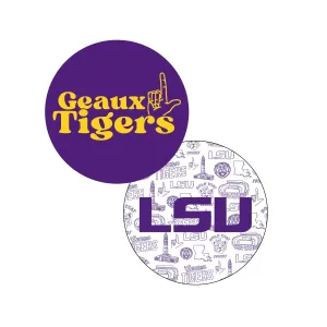 VICTORY LAP Coasters LSU