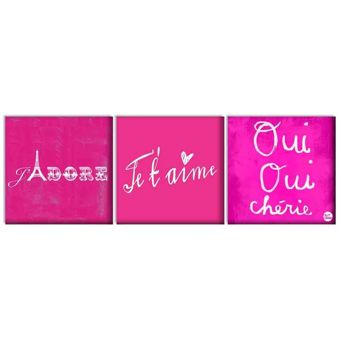 Wall Art Decor Panel For Home - Adore Pink