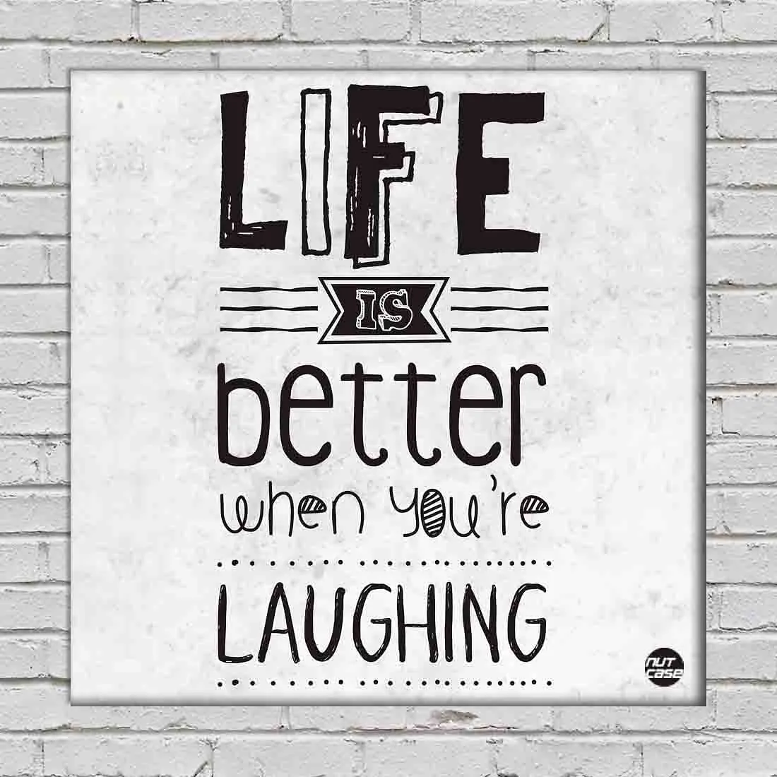 Wall Art Decor Panel For Home - Laughing